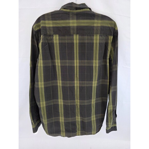 Calvin Klein Jeans Mens Long Sleeve Shirt M Striped Multicolor - Picture 8 of 10